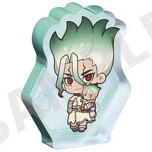 「Dr.STONE」 だっこシリーズ ミニアクリルブロック(石神千空)