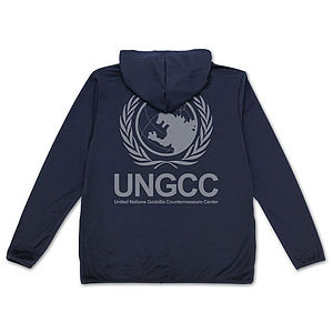 ゴジラ 国連G対策センター 薄手ドライパーカー/NAVY-L