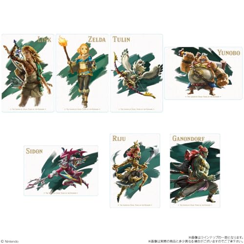 バンダイ(BANDAI) ゼルダの伝説 ティアーズオブザキングダム ツインウエハース 20個入BOX (食玩) ウエハース