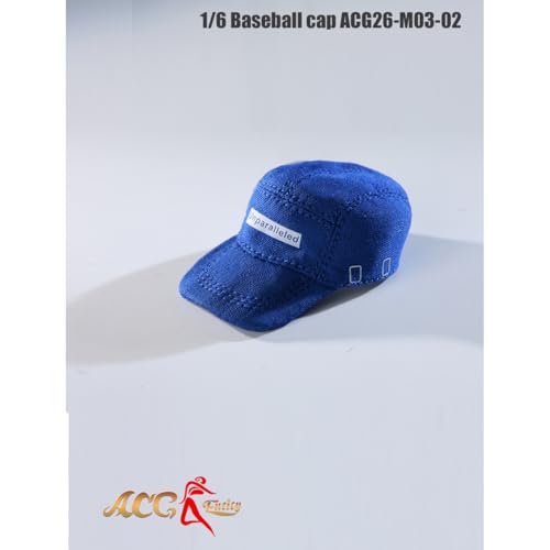 HiPlay JIAOUDOLL 1/6 ベースボールキャップ ACG26-M03-02E ロイヤルブルー フィギュア用 アクセサリー 付属品