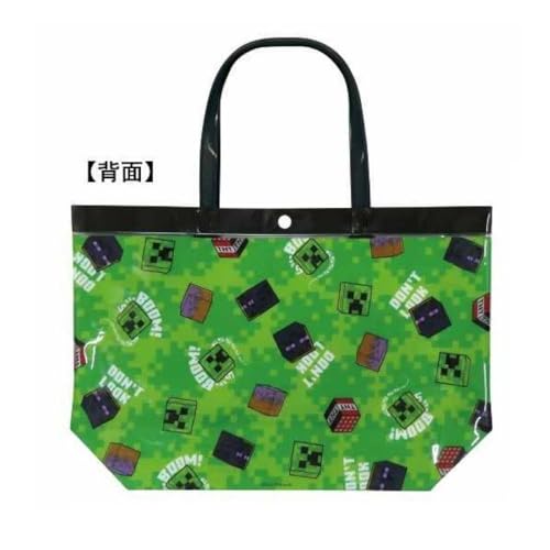 ケイカンパニー(K Company) Minecraft ビニールバッグ クリーパー＆エンダーマン CVB4-MCT-CE Ｈ27×Ｗ42×Ｄ12cm