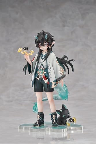 『崩壊：スターレイル』ちびねこシリーズ 丹恒・飲月Ver.1/8スケール PVC&ABS製 塗装済み完成品フィギュア