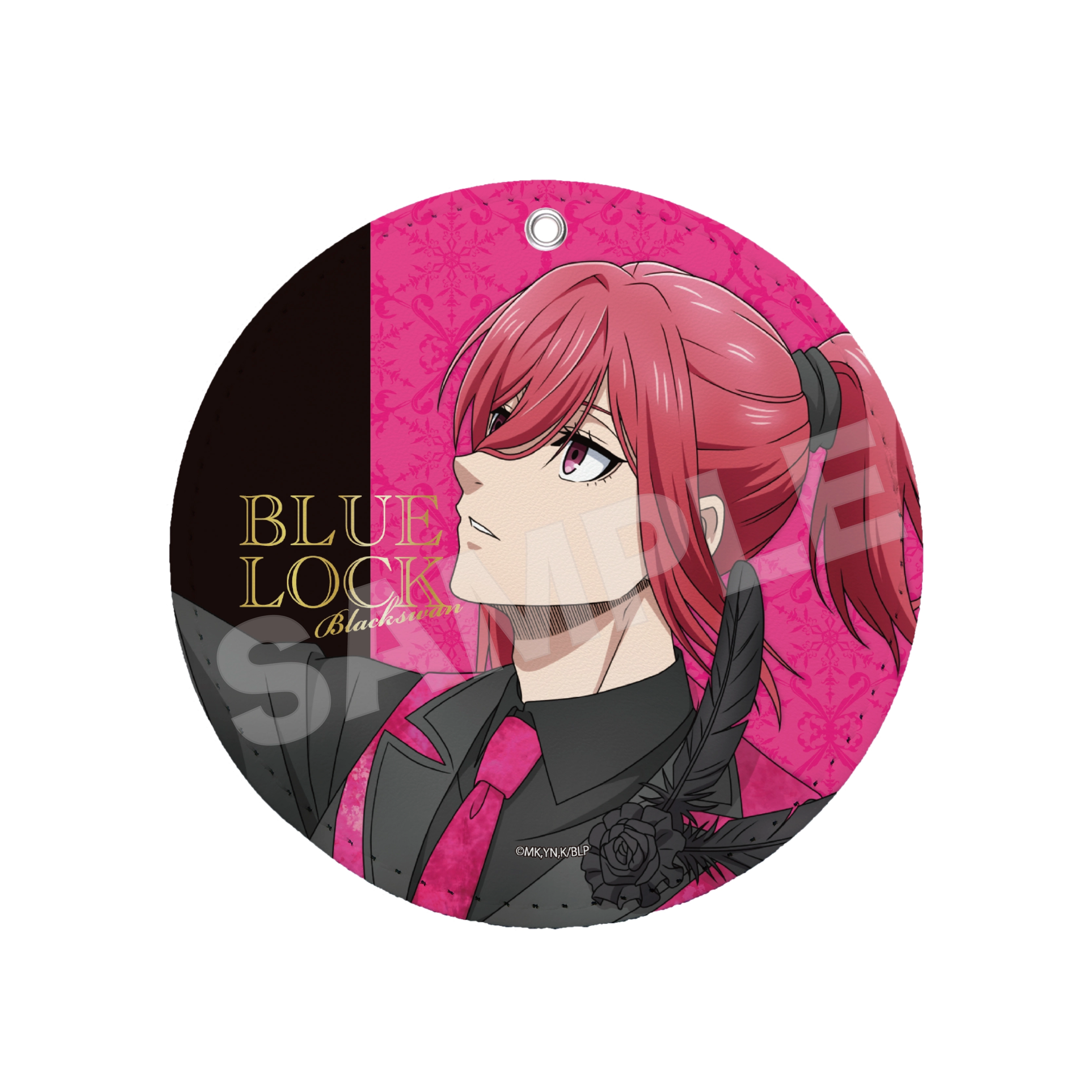 【予約2025年12月】ブルーロック ブラックスワン レザーコースターキーホルダー /03 千切 豹馬 CS.FRONT