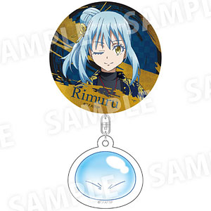 転生したらスライムだった件 アクリルチャーム付き缶バッジ(和装) リムル