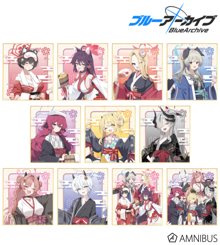 トレーディングミニ色紙