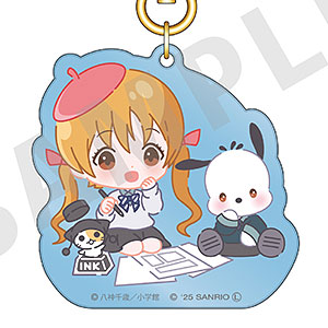 ちゃおヒロインズ×サンリオキャラクターズ アクリルキーホルダー 野々原のの×ポチャッコ