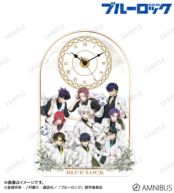 描き下ろし 集合 スーツモデルver. 第2弾 アクリルスタンド時計