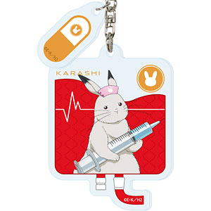 パーツ付きアクリルキーホルダー「TVアニメ『鬼灯の冷徹』」04/芥子 お医者さんver.(描き下ろしイラスト)