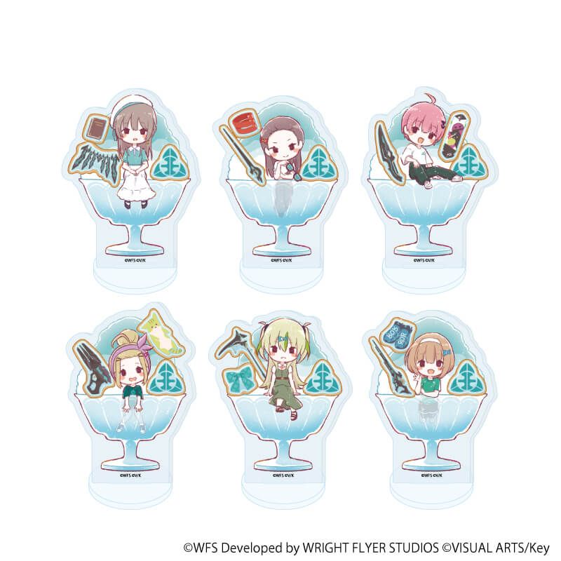 アクリルぷちスタンド「ヘブンバーンズレッド」37/コンプリートセット(全6種)第31E部隊(グラフアートイラスト)