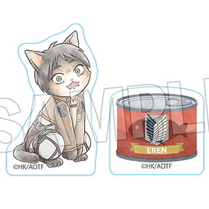 進撃の巨人 調査兵にゃん 積み積みブロック ミニ エレン