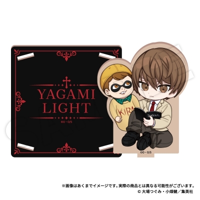 【グッズ-コースター】DEATH NOTE 木製スタンドコースター 指人形ver. 夜神月【再販】