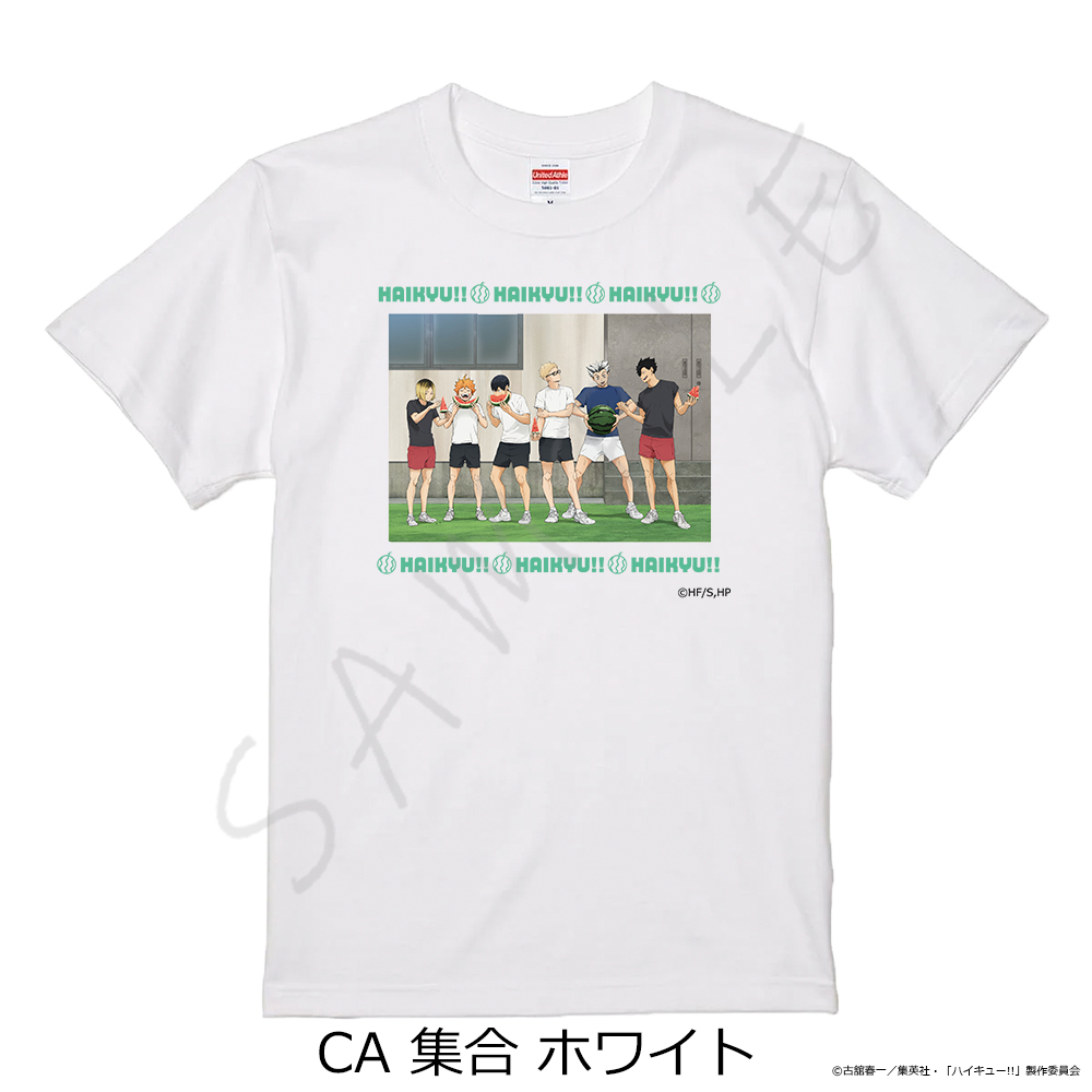 ハイキュー!!_XLサイズ_第13弾 Tシャツ CA 集合 ホワイト
