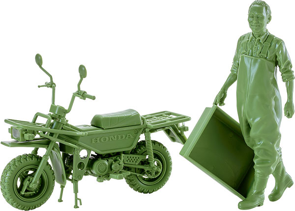 PLAMAX MF-104 Rider’s portrait Honda MOTRA グリーン 1/20 プラモデル[マックスファクトリー]《１２月予約》
