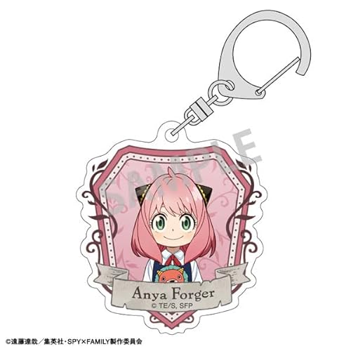 カミオジャパン SPY×FAMILY アクリルキーホルダー アーニャ 約68×68×3mm アクリル製