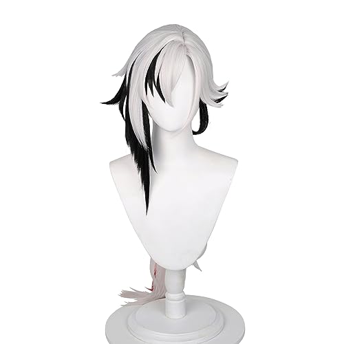 原神 キャラクターコスプレウィッグ - コスプレイベント、学園祭 文化祭 ハロウイン パーティー コスチューム - アルレッキーノ