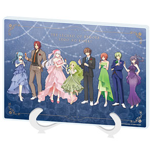 【予約2025年10月】アクリルアートボード(A5サイズ)「英雄伝説 零の軌跡」01/集合デザイン(描き起こしイラスト) A3