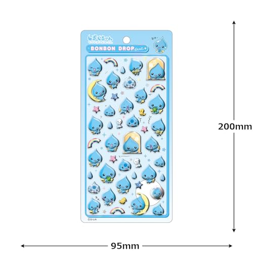 クーリア しずくちゃん シール ボンボンドロップシール しずくちゃん 94737