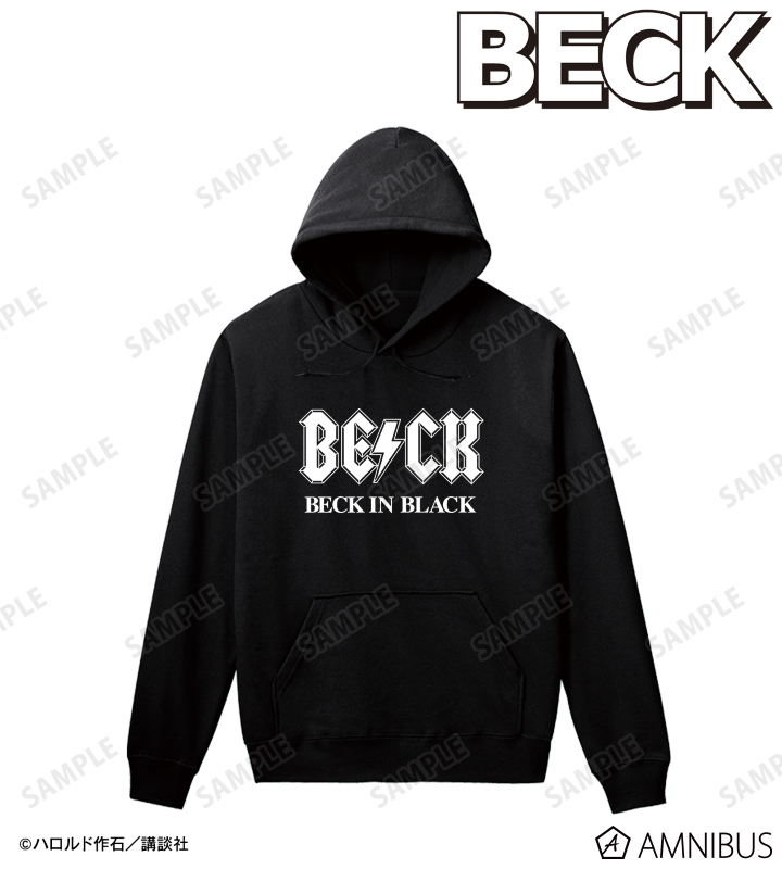 BECK IN BLACK パーカー/ユニセックス