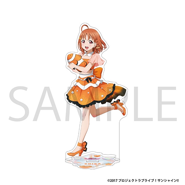 ラブライブ！サンシャイン!! アクリルスタンド/高海 千歌 ぷかぷかAqoursフェア ver.
