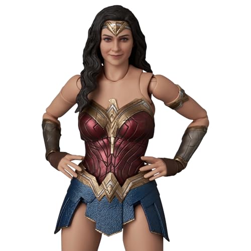 メディコム・トイ (MEDICOM TOY) MAFEX マフェックス No.296 MAFEX WONDER WOMAN ワンダーウーマン (ZACK SNYDER'S JUSTICE LEAGUE Ver.) 全高約150mm ノンスケール 塗装済み アクションフィギュア