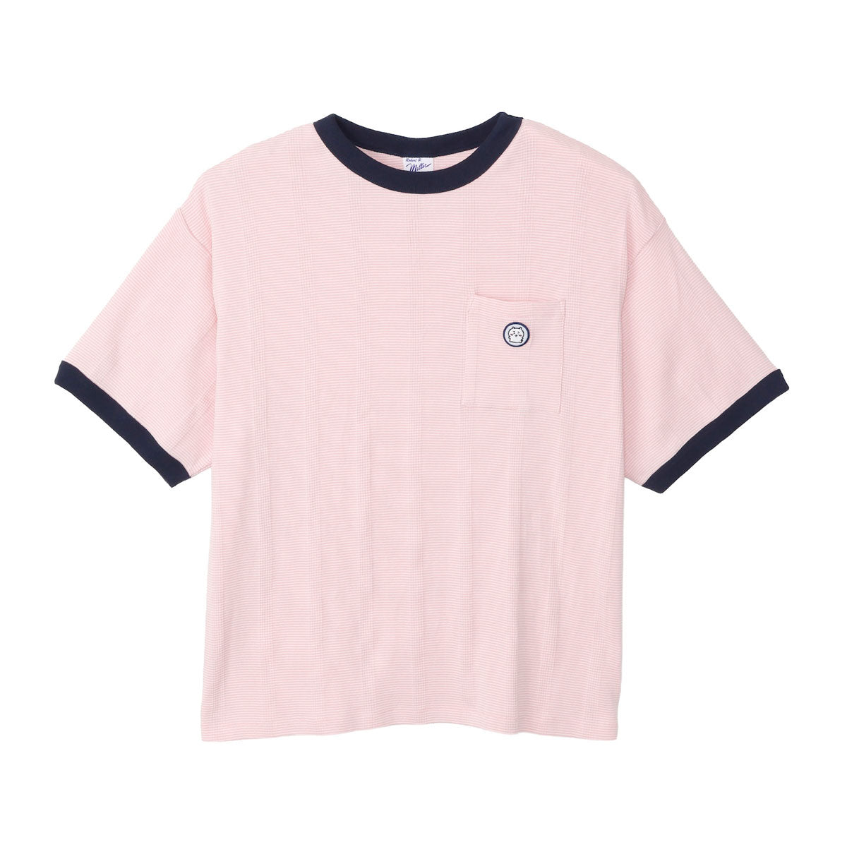 ちいかわ ビッグシルエットポケットTシャツ Robert P.Miller×Talking ちいかわ FLAMINGO