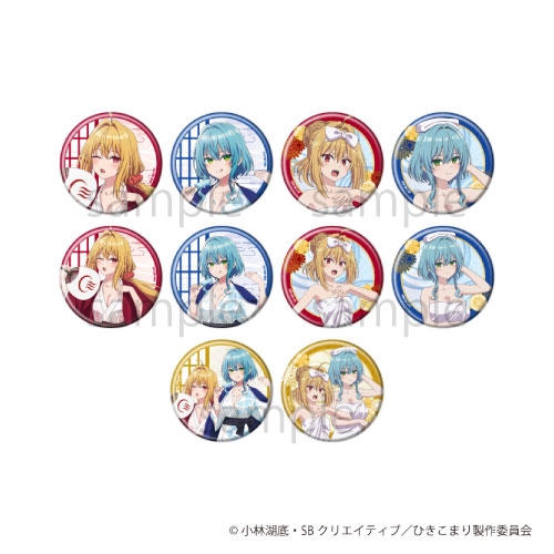 ひきこまり吸血姫の悶々 缶バッジ 01/ブラインド(全10種)(描き下ろしイラスト)【催事商品】