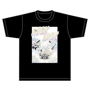 ロックは淑女の嗜みでして TシャツB Lサイズ