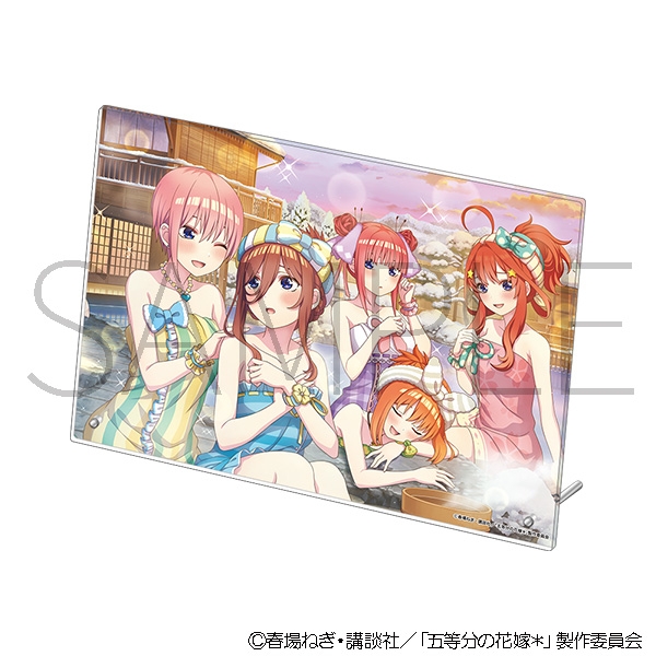 五等分の花嫁＊ アクリルアートパネル（くつろぎ温泉）
