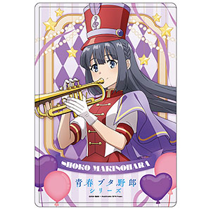 キャラクリアケース「『青春ブタ野郎』シリーズ」 04/牧之原翔子 マーチングバンドver.(描き下ろしイラスト)