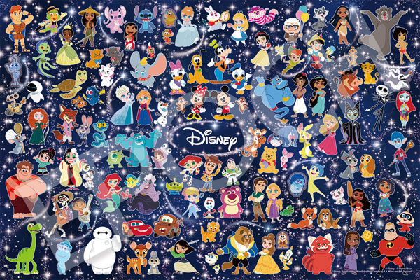 ジグソーパズル Disney -Symphony of Stars- (ディズニー -シンフォニーオブスターズ-) 1000ピース (97-710s)[エポック]《発売済・在庫品》