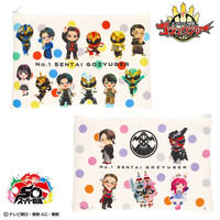 ナンバーワン戦隊ゴジュウジャー デフォルメ ポーチ(ホワイト)