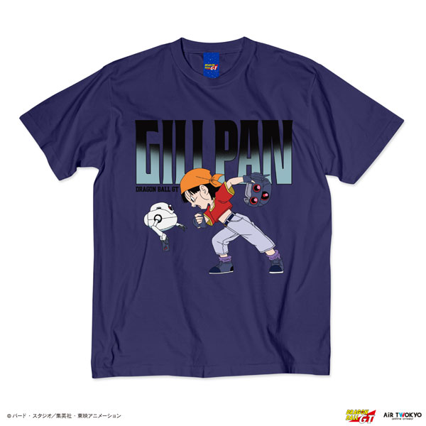 TVアニメ『DRAGON BALL GT』シーンイラストTシャツ 5(パン・ギル)フェードパープルS