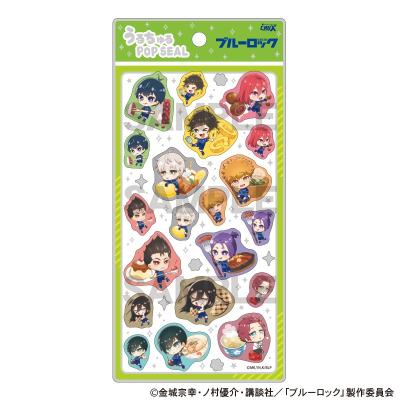 【グッズ-ステッカー】ブルーロック うるちゅるPOP SEAL きゃらペコ