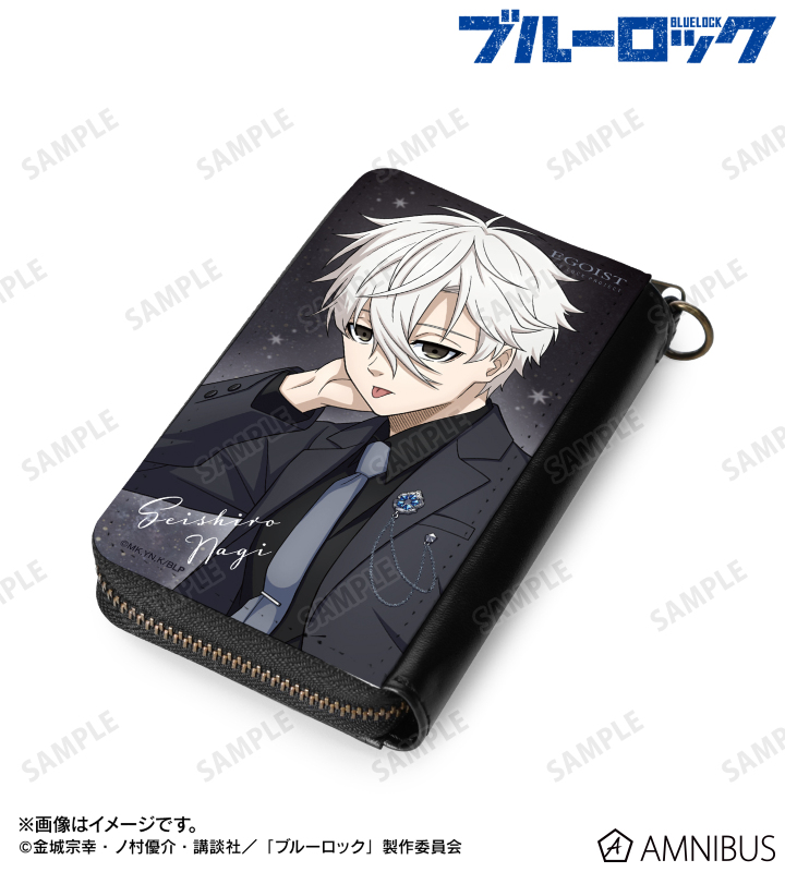 描き下ろし 凪 誠士郎 スーツモデルver. カードポケット付きミニ財布