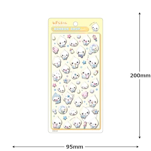 クーリア しずくちゃん シール ボンボンドロップシール みるみるちゃん 94739