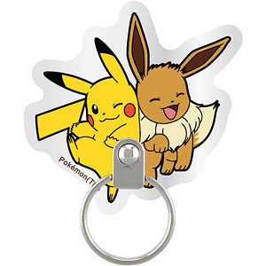 ポケットモンスター ダイカットマルチリング ピカチュウ＆イーブイ