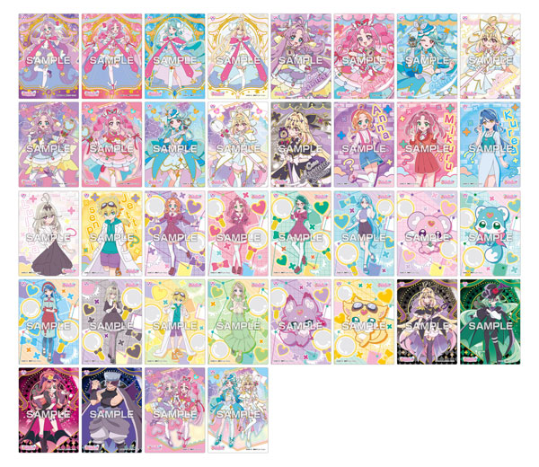 名探偵プリキュア！ クリアカードコレクションガム 18パック入りBOX (食玩)