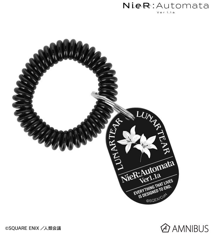 月の涙 ロッカーキー風アクリルキーホルダー