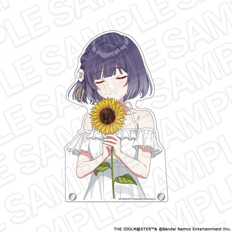 学園アイドルマスター_特大ダイカットアクリルボード 秦谷美鈴 sunflower ver.