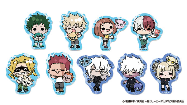 僕のヒーローアカデミア アニマルビーチボールmochocho トレーディングステッカー 9個入りBOX[東宝]《１０月予約》