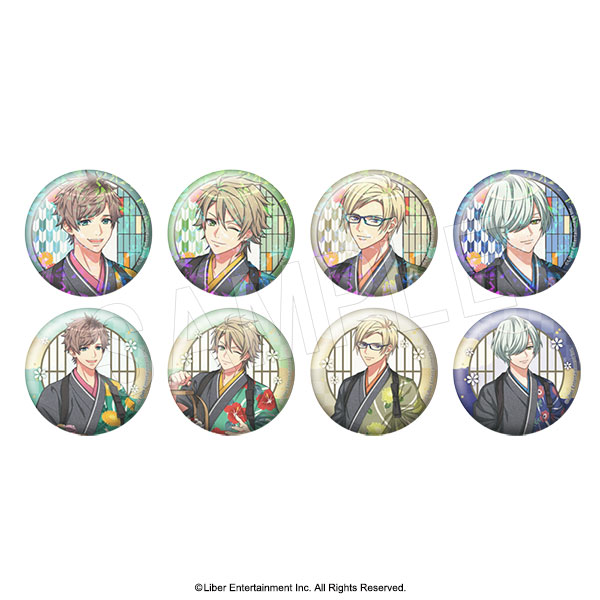 A3!_トレーディング缶バッジ 和風カフェver. 【OPP袋入/8個入り】