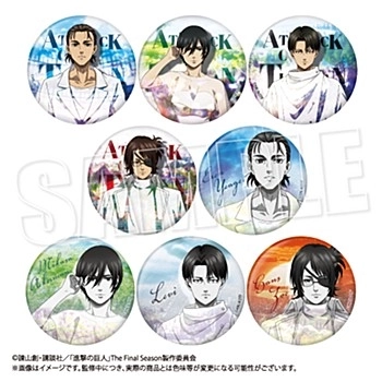 【送料無料】進撃の巨人 トレーディング缶バッジ Reflect Memories Ver. 8パック入りBOX NEO GATE【予約2025年11月】