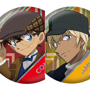 名探偵コナン ビジュアルホログラム缶バッジ Vol.2　8個入りBOX