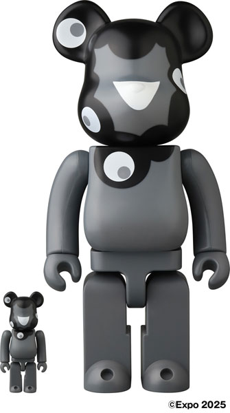 BE＠RBRICK ミャクミャク (モノクロVer.) 100％ ＆ 400％[大阪プラスチックモデル]【送料無料】《０７月予約》
