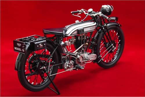 モデルファクトリーヒロ Model Factory Hiro 1/9 ノートン Model18 [1927] K861 バイク模型(4580011508611)