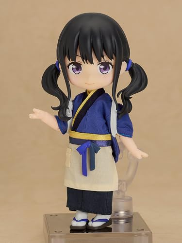 グッドスマイルカンパニー[GOOD SMILE COMPANY] ねんどろいどどーる リコリス・リコイル 井ノ上たきな 喫茶リコリコ制服Ver. ノンスケール 布・磁石・プラスチック製 塗装済み可動フィギュア