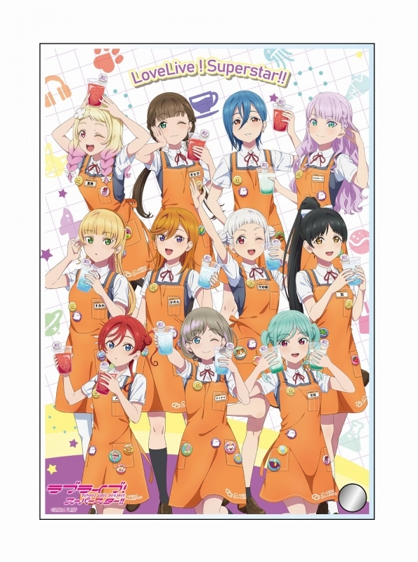 ラブライブ！スーパースター!! ミニアクリルアート 原宿ゲーマーズ5周年 ver.【ゲーマーズ専売】