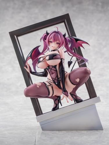 ごましおポン酢氏オリジナル『サキュバス ミエル』豪華版 1/6スケール PVC&ABS製 塗装済み完成品フィギュア