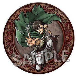 進撃の巨人 激高！！ギラギラ缶バッジ 大 エレン