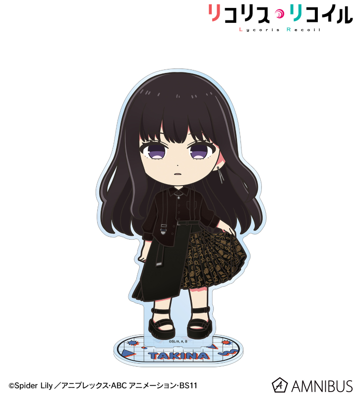 meagratiaコラボ 井ノ上たきな ちびキャラ BIGアクリルスタンド ver.A